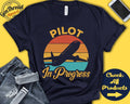 Pilot In Progress Gift Pilot Student Shirt Aviator Student Pilot School Aviation School Soon To be Pilot Tank Hoodie A0126 Hoodie – Premium Graphic · Top Pick For Any Outfit