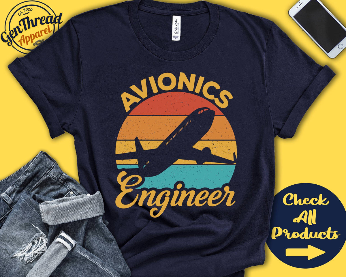 Avionics Engineer Gift Avionics Shirt Aircraft Engineer Gift For Avionics Avionics Graduation Tank Hoodie A0129 Hoodie – Warm & Stylish · High-Quality Print