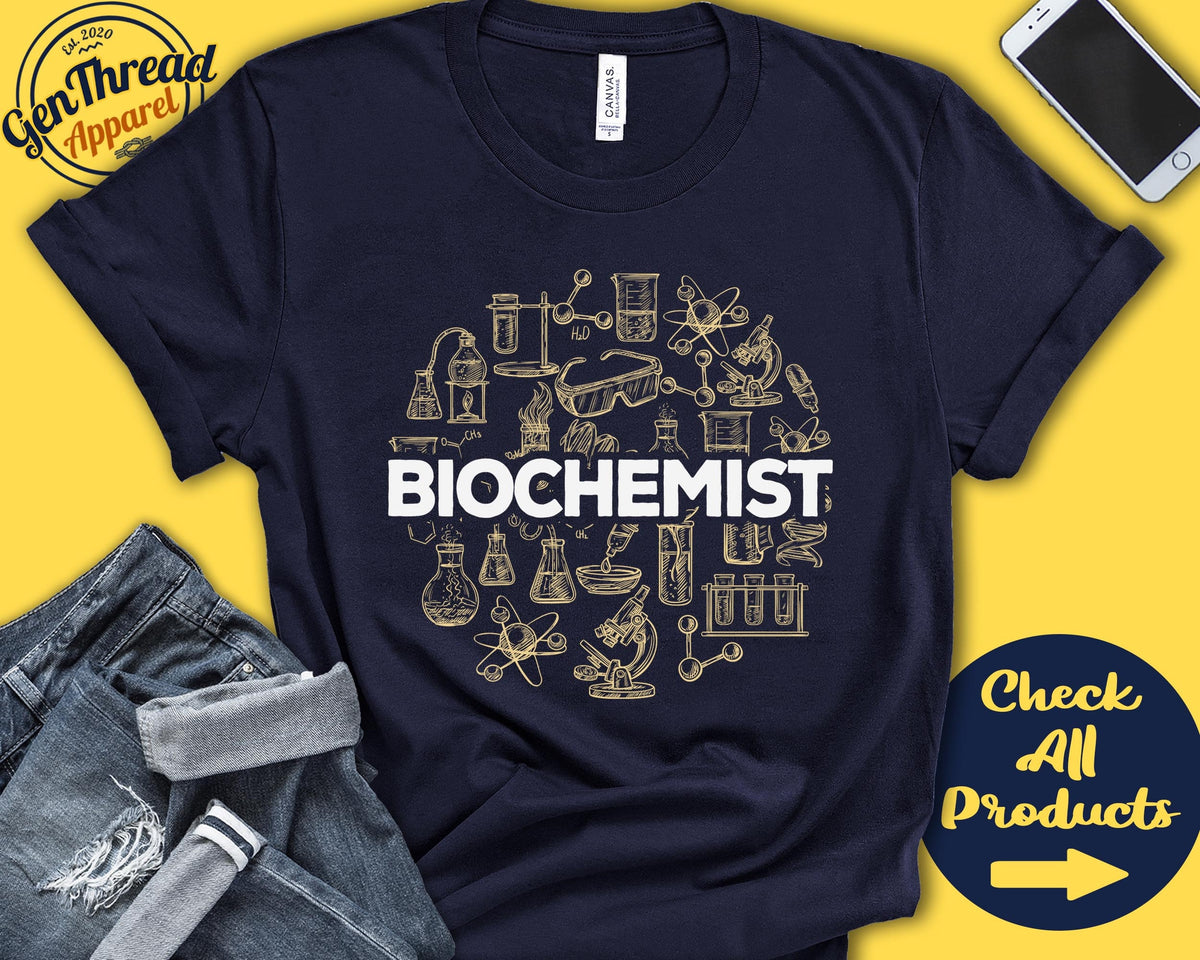 Biochemist Gift Biochemist Shirt Biochemistry Shirt Biochemistry Grad Biochemistry Science Scientist Gift Tank Hoodie A0236 Hoodie – Aesthetic Look · Great Gift For Fans