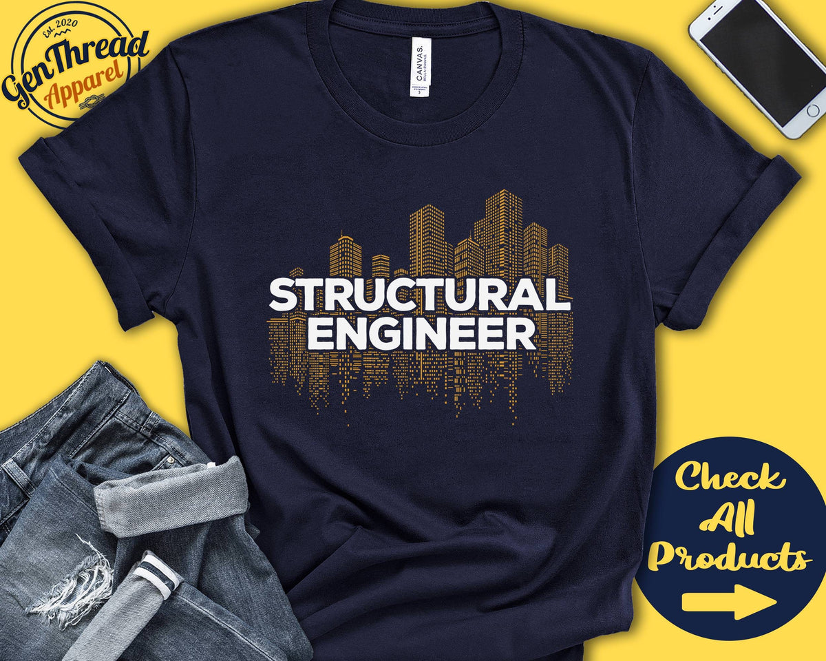 Structural Engineer Gift Structural Engineer Shirt Best Structural Engr Graduation Gift Future Engineer Tank Top Hoodie A0245 Hoodie – Aesthetic Look · Perfect For Daily Wear