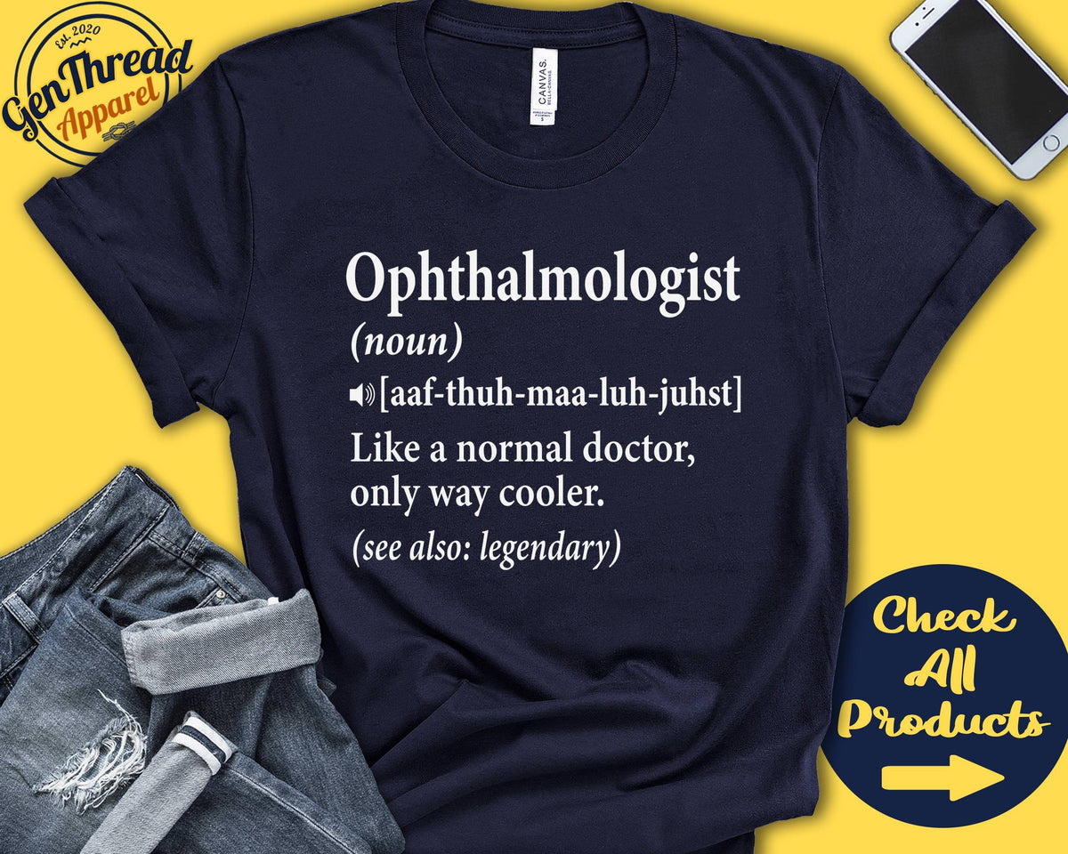 Ophthalmologist Shirt Ophthalmologist Gift Opththalmology Shirt Opththalmology Gift Doctor Appreciation Tank Top Hoodie A0462 Hoodie – Cozy Vibes · High-Quality Print