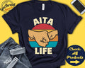 Aita Life Shirt Aita Life Gift New Aita Shirt New Dad Announcement Future Aita Dad Life First Time Dad Tank Hoodie A0626 Hoodie – Easygoing Wear · Trending Graphic Apparel