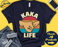 Kaka Life Shirt Kaka Life Gift New Kaka Shirt New Dad Announcement Future Kaka Dad Life First Time Dad Tank Hoodie A0633 Hoodie – Aesthetic Look · Great Gift For Fans