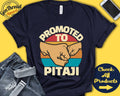 Promoted to Pitaji Pitaji Shirt Pitaji Gift Future New Dad Announcement New Pitaji Father Day Birthday Tank Hoodie A0646 Hoodie – Bold Style · Top Pick For Any Outfit