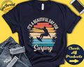 Surfer Shirt Beautiful Day For Surfing Surf Gift Summer Surf Men Tee Board Sports Tank Hoodie A1669 Hoodie – Fan Favorite · Great Gift For Fans