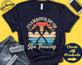 Axe Thrower Shirt Beautiful Day For Axe Throwing Axe Thrower Gift Hatchet Throw Tee Target Sports Tank Hoodie A1887 Hoodie – Feel-Good Design · Great Gift For Fans