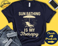 Sun bathing Shirt Gift For Sun bathing Lover Beach Holiday Outfit Summer Hobby Is My Therapy Tank Hoodie A2324 Hoodie – Easygoing Wear · Top Pick For Any Outfit