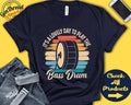 Bass Drum Player Shirt Bass Drummer Gift Drum and Bass Percussion Musician Music Marching Band Lovely Day Tank Hoodie A2373 Hoodie – Aesthetic Look · Great Gift For Fans
