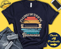 Harmonica Player Shirt Harmonica Gift Tee Blues Music Wind Musician Music Instrument Lovely Day Tank Hoodie A2412 Hoodie – Bold Style · Great Gift For Fans