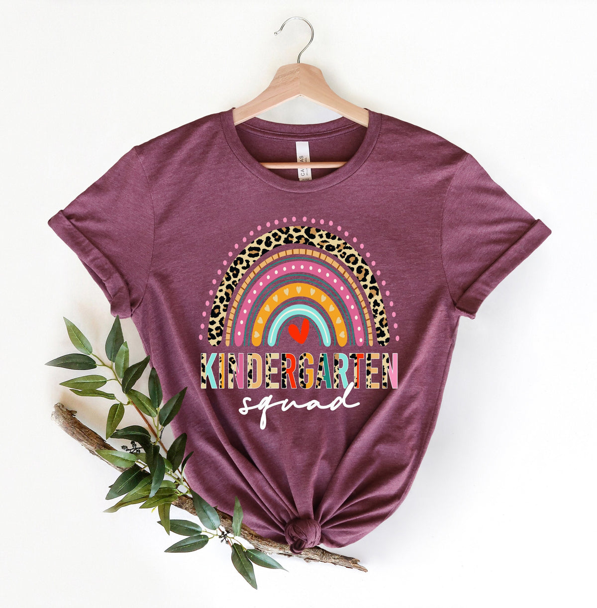 Kindergarten Squad Teacher Shirt Kinder Squad Kindergarten Tribe School Teacher Teaching Shirt Teacher Team Back To School Shirt Graphic Tee – Everyday Comfort · High-Quality Print