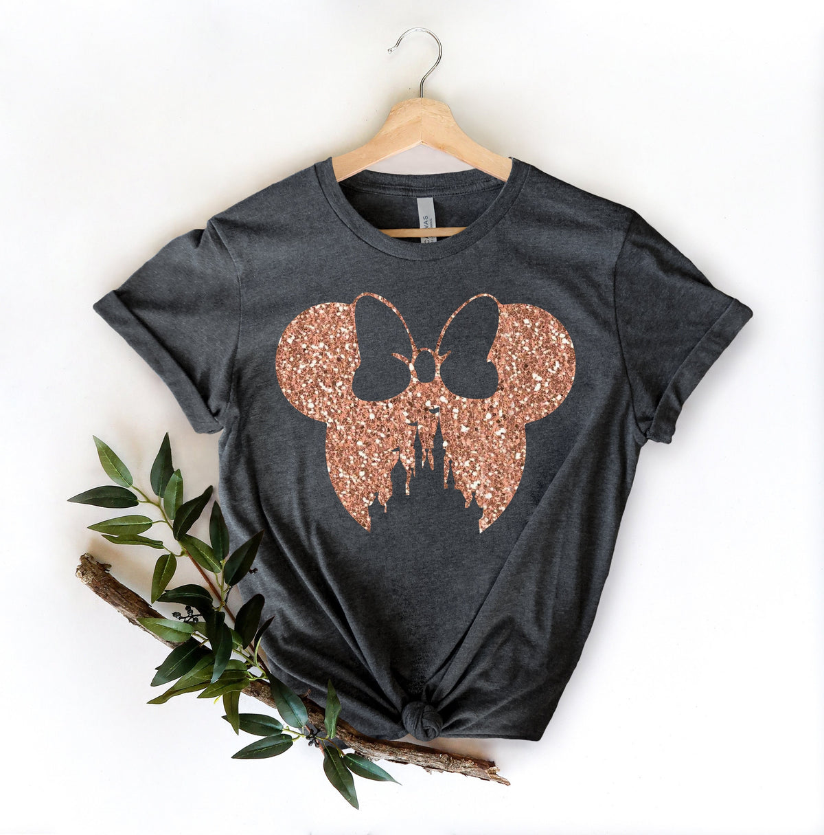 Disney Family ShirtDisney Shirt for WomenDisney Ear ShirtDisney Mickey Silhouette ShirtTshirt for KidsDisney Glitter Minnie Shirt Graphic Tee – Easygoing Wear · Top Pick For Any Outfit