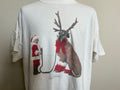 Vintage 9039s ANNE GEDDES Christmas Santa Clause and Dog as Reindeer T Shirt Size XXL Graphic Tee – Premium Graphic · Trending Graphic Apparel