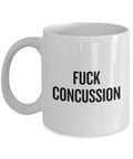 Concussion Gift Concussion Mug Head Injury Gift Concussion Recovery Get Well Gift Fuck Concussion Graphic Tee – Soft Feel · Great Gift For Fans