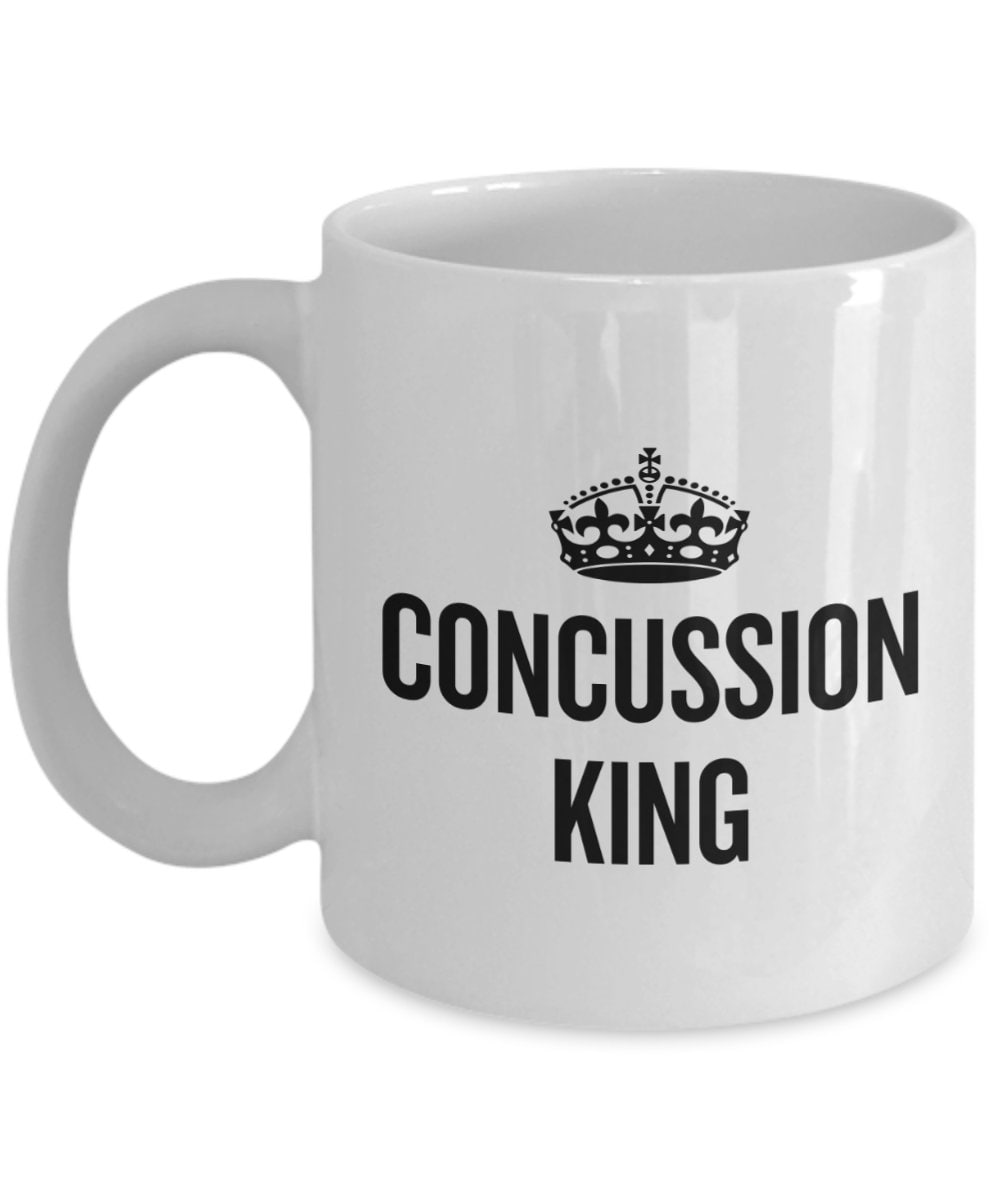 Concussion Gift Concussion Mug Head Injury Gift Concussion Recovery Get Well Gift Concussion King Graphic Tee – Soft Feel · Must-Have Style
