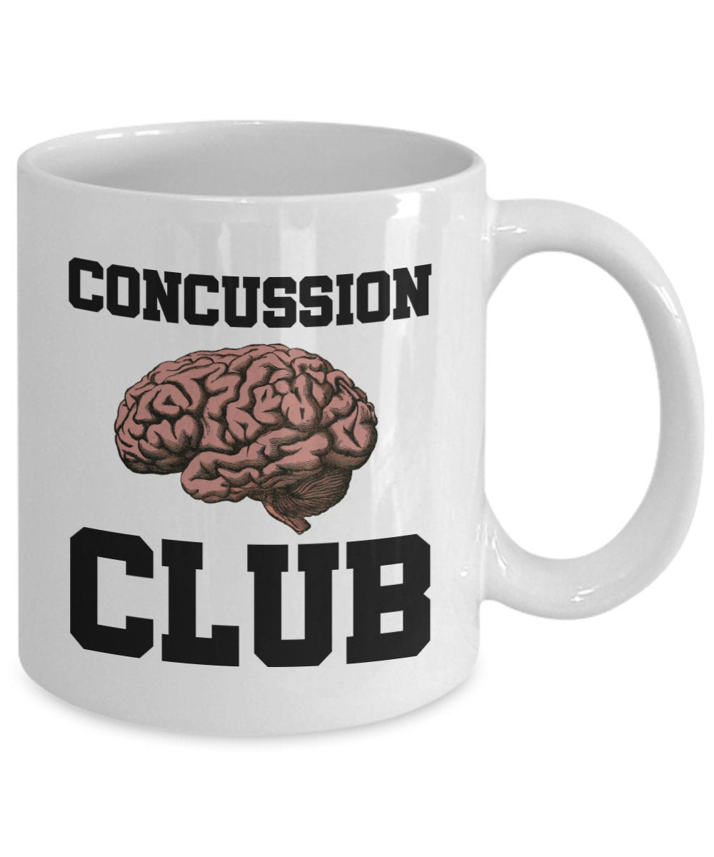 Concussion Gift Concussion Mug Head Injury Gift Concussion Recovery Get Well Gift Concussion Club Graphic Tee – Soft Feel · Top Pick For Any Outfit