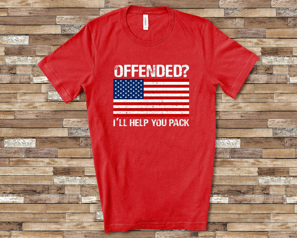 Offended I39ll Help You Pack Funny Tshirt Long Sleeve Tee Sweatshirt Tank Top for Adult Men or Women Sweatshirt – Feel-Good Design · Perfect For Daily Wear