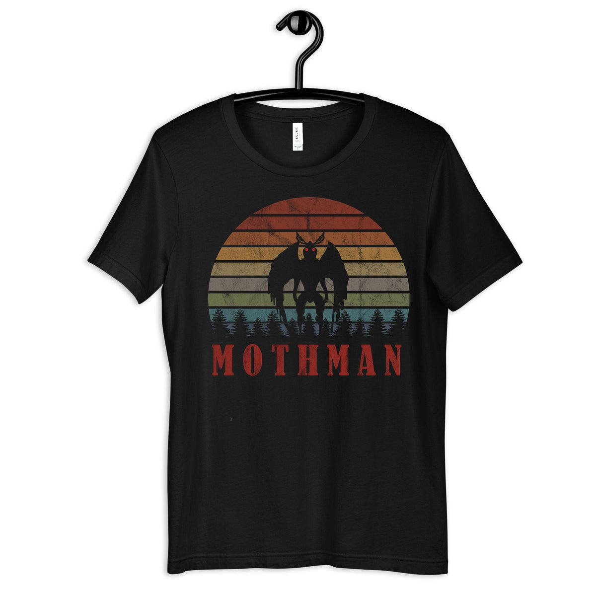Retro Mothman Shirt Mothman TShirt Womens Tee Hoodie Sweatshirt Tank Top Kids Tee Toddler Baby Clothing Hoodie – Fan Favorite · Trending Graphic Apparel