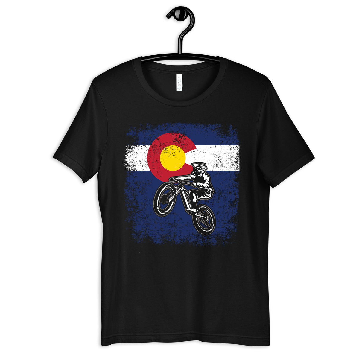 Mountain Biking Colorado Flag Shirt Denver Mountain Biker TShirt Womens Tee Hoodie Sweatshirt Tank Top Kids Tee Toddler Hoodie – Aesthetic Look · Top Pick For Any Outfit