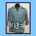 HS151 Vintage 1960s Pullover Tiki Gaucho Hawaiian Shirt with 34 Sleeve by Reef Graphic Tee – Premium Graphic · High-Quality Print