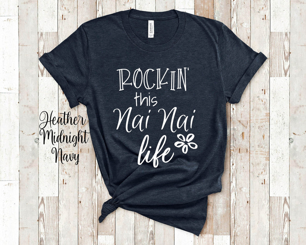 Rockin This Nai Nai Life Grandma Tshirt Chinese Grandmother Gift Idea for Mother39s Day Birthday Christmas or Pregnancy Reveal Announcement Graphic Tee – Fan Favorite · Great Gift For Fans