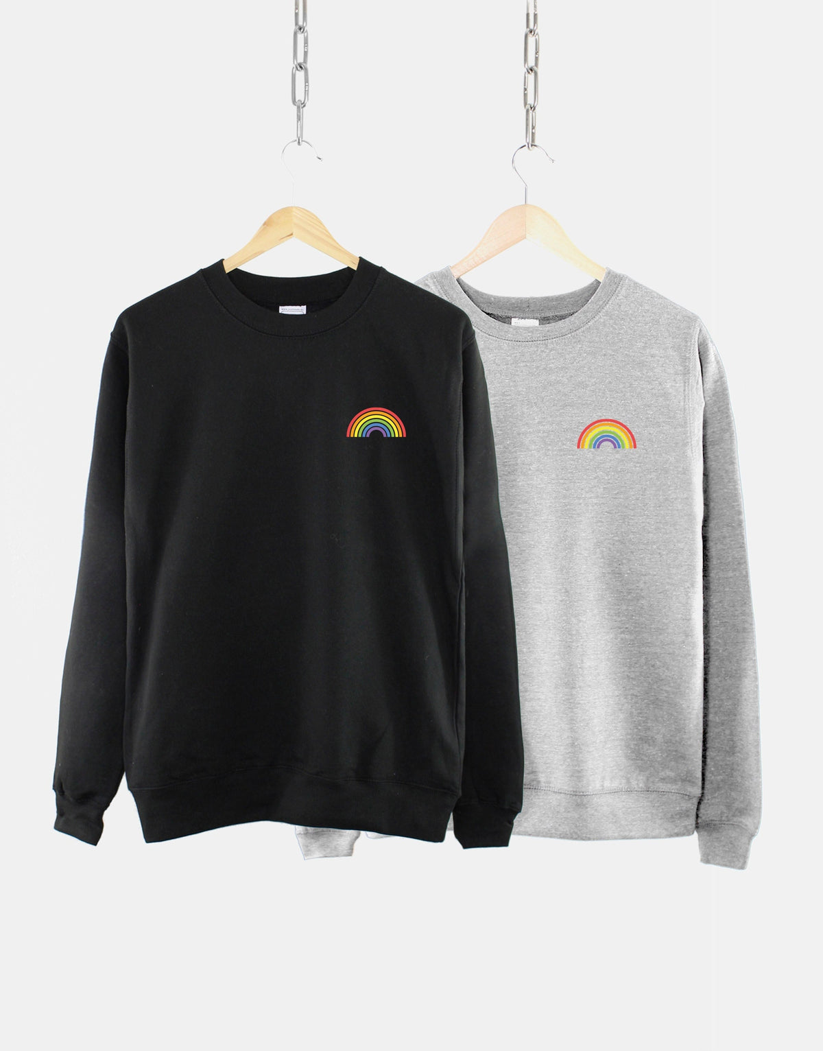 Pride Rainbow Sweatshirt LGBTQ Pride Flag Sweatshirt LGBT Gay Pride Sweater Lesbian Gay Bisexual Transgender Queer Rainbow Flag Gift Sweatshirt – Warm & Stylish · Top Pick For Any Outfit