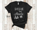Rockin This Abuela Grandma Tshirt Spanish Grandmother Gift Idea for Mother39s Day Birthday Christmas or Pregnancy Reveal Announcement Graphic Tee – Premium Graphic · Trending Graphic Apparel