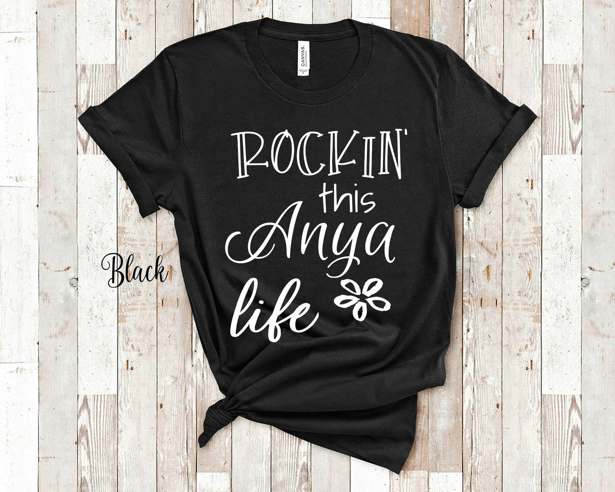 Rockin This Anya Life Grandma Tshirt Hungarian Grandmother Gift Idea for Mother39s Day Birthday Christmas or Pregnancy Reveal Announcement Graphic Tee – Feel-Good Design · Top Pick For Any Outfit