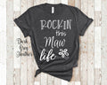 Rockin This Maw Life Grandma Tshirt Special Grandmother Gift Idea for Mother39s Day Birthday Christmas or Pregnancy Reveal Announcement Graphic Tee – Warm & Stylish · Must-Have Style