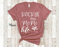 Rockin This PoPo Life Grandma Tshirt Chinese Grandmother Gift Idea for Mother39s Day Birthday Christmas or Pregnancy Reveal Announcement Graphic Tee – Bold Style · Top Pick For Any Outfit