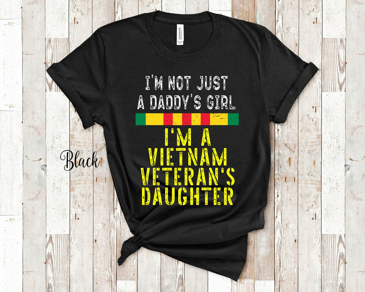 I39m Not Just A Daddy39s Girl I39m A Vietnam Veteran39s Daughter War Vet Daugthers Tshirt Long Sleeve T Sweatshirt or Tank Top Sweatshirt – Premium Graphic · Must-Have Style