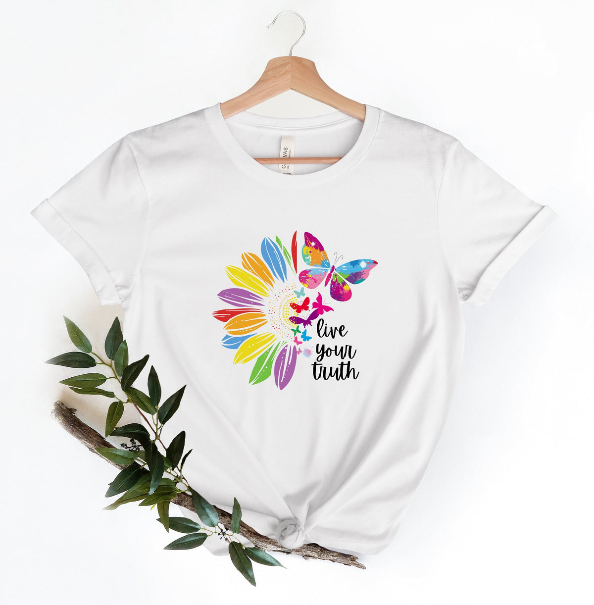 Pride ShirtLGBTQ ShirtPride Month ShirtGay Pride T ShirtButterfly Rainbow ShirtEquality ShirtLGBTQ GiftLesbian T shirtGay Gift Graphic Tee – Premium Graphic · Great Gift For Fans