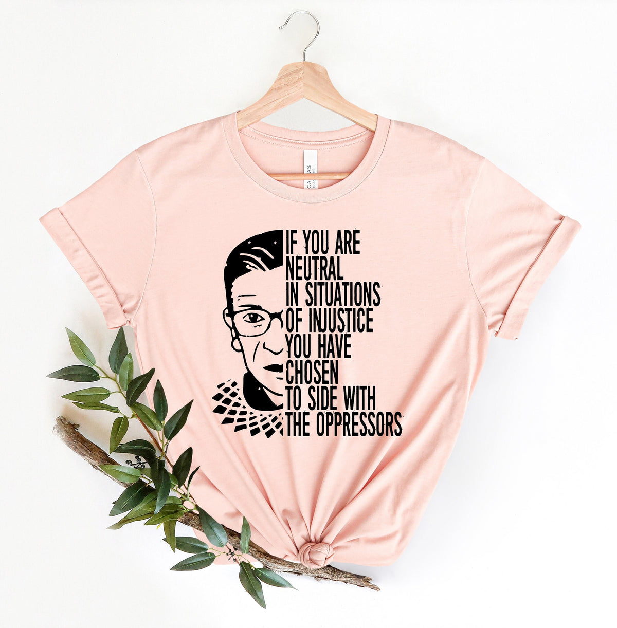 If You Are Neutral ShirtSpeak Your Mind Even Even If Your Voice Shakes Shirt Ruth Bader Ginsburg Shirt Notorious RGB RGB Shirt Graphic Tee – Soft Feel · Must-Have Style