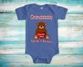 Granddaddy Loves Me Cute Grandpa Name Bear Baby Bodysuit Tshirt or Toddler Shirt Special Grandfather Gift or Pregnancy Reveal Announcement Graphic Tee – Everyday Comfort · Top Pick For Any Outfit