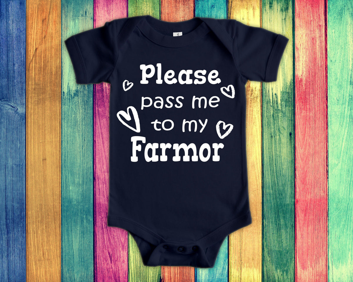 Pass Me To Farmor Cute Bodysuit Tshirt or Toddler Shirt Norway Sweden Danish Norwegian Swedish Grandmother Gift or Pregnancy Announcement Graphic Tee – Premium Graphic · Perfect For Daily Wear