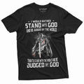 Men39s God Jesus T shirt Stand by God Tee Shirt Birthday Gifts Jesus Christmas religion inspirational saying Tee Graphic Tee – Everyday Comfort · Great Gift For Fans