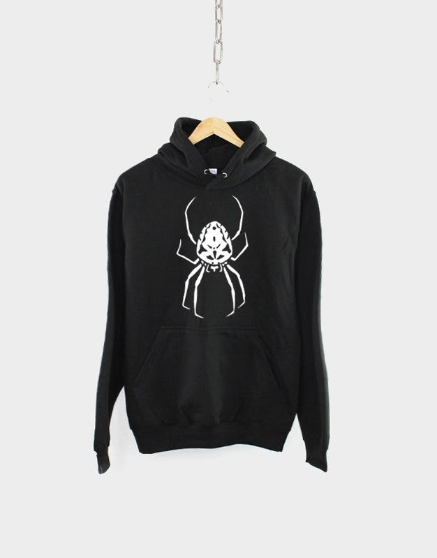 Spider Print Halloween Hoodie Gothic Spiders Sweatshirt Hoodie – Everyday Comfort · Top Pick For Any Outfit
