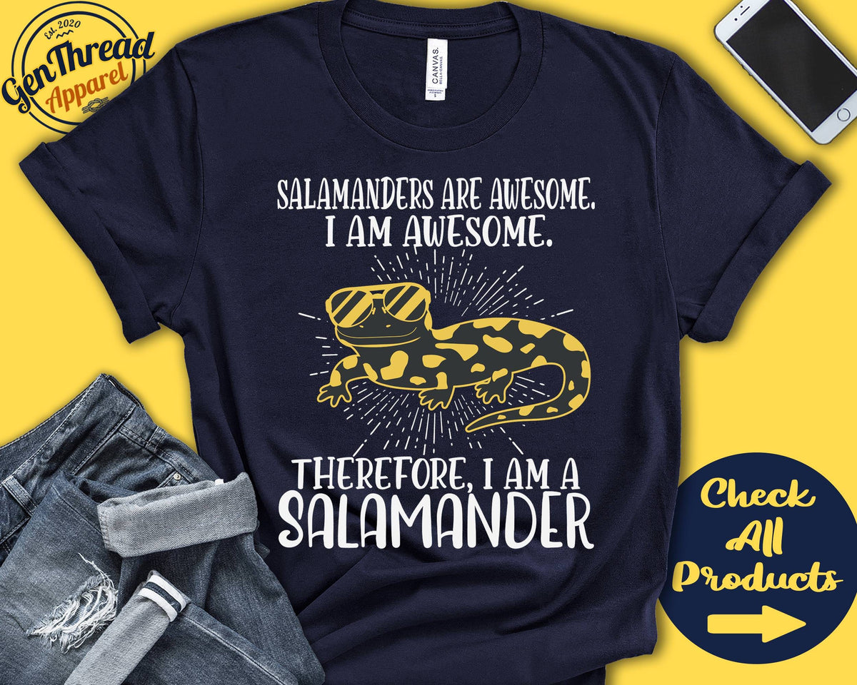 Salamander Shirt Salamander Lover Gift Zoo Zoologist Herpetology Herpetologist Funny Cool Awesome Animal Tank Hoodie A3016 Hoodie – Feel-Good Design · Great Gift For Fans