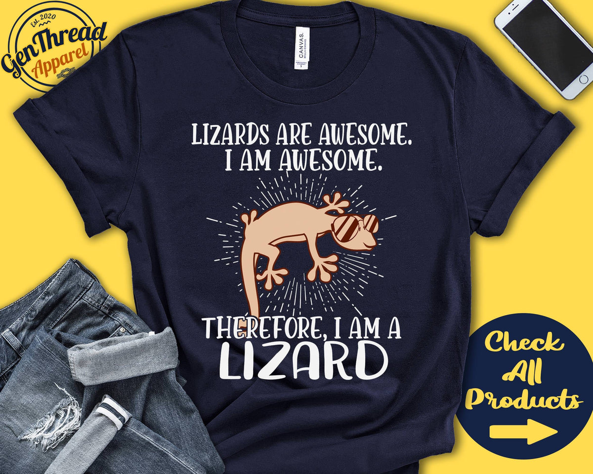 Lizard Shirt Lizard Lover Gift Zoo Zoologist Herpetology Herpetologist Funny Cool Awesome Animal Tank Hoodie A3018 Hoodie – Premium Graphic · Trending Graphic Apparel