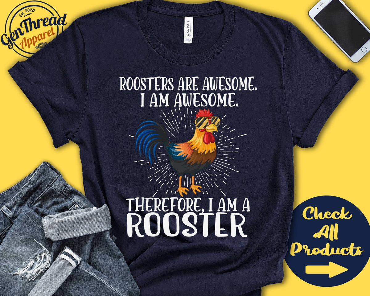 Rooster Shirt Rooster Lover Gift Zoo Zoologist Ornithology Ornithologist Funny Cool Awesome Animal Tank Hoodie A3065 Hoodie – Premium Graphic · Great Gift For Fans