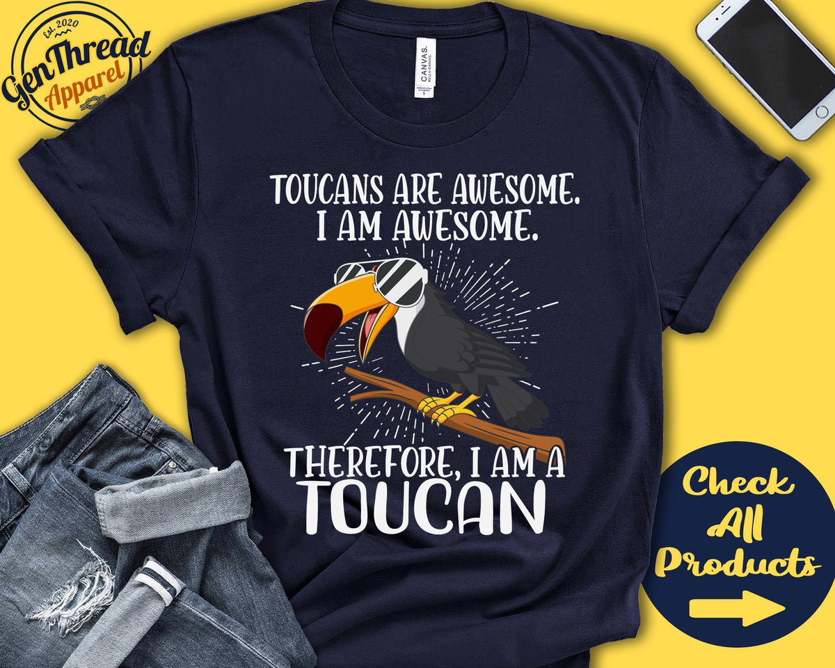 Toucan Shirt Toucan Lover Gift Zoo Zoologist Ornithology Ornithologist Funny Cool Awesome Animal Tank Hoodie A3071 Hoodie – Feel-Good Design · High-Quality Print