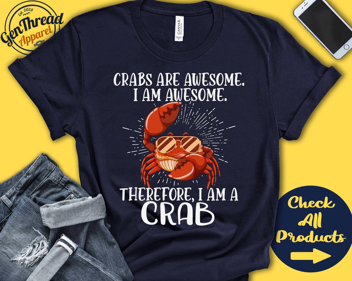 Crab Shirt Crab Lover Gift Zoo Zoologist Carcinology Carcinologist Funny Cool Awesome Animal Tank Hoodie A3075 Hoodie – Soft Feel · Great Gift For Fans