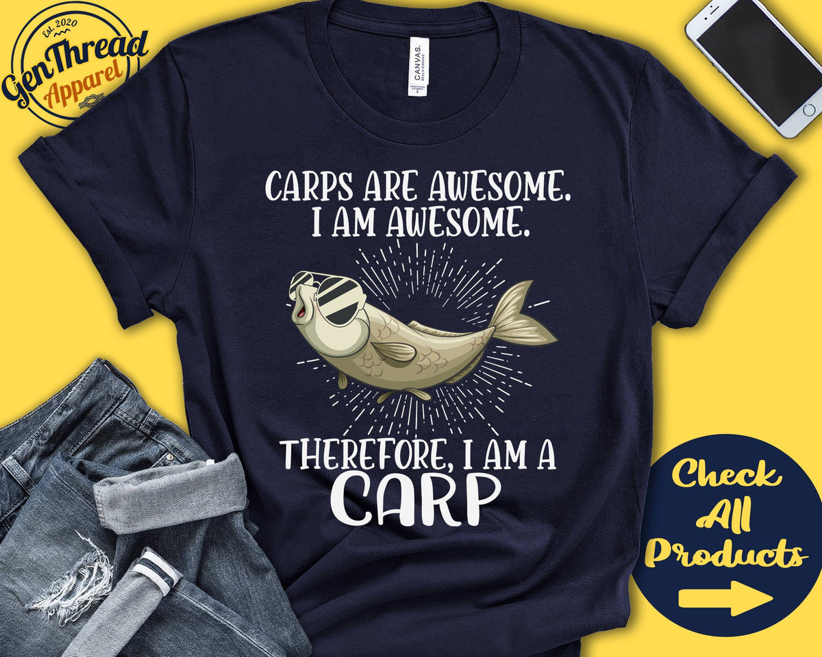 Carp Shirt Carp Lover Gift Zoo Zoologist Ichthyology Ichthyologist Funny Cool Awesome Animal Tank Hoodie A3095 Hoodie – Easygoing Wear · Trending Graphic Apparel