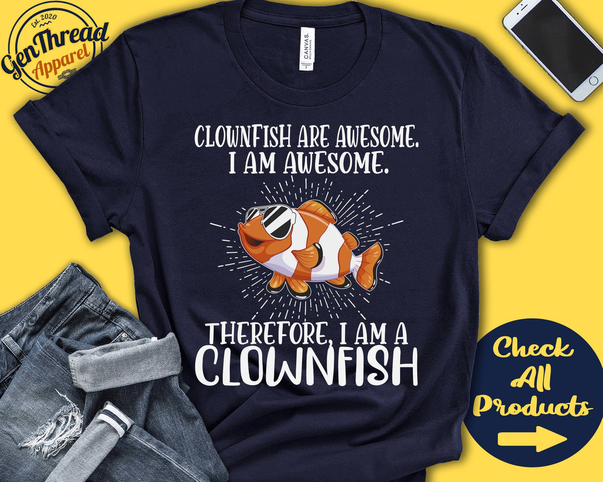 Clownfish Shirt Clownfish Lover Gift Zoo Zoologist Ichthyology Ichthyologist Funny Cool Awesome Animal Tank Hoodie A3097 Hoodie – Easygoing Wear · Top Pick For Any Outfit