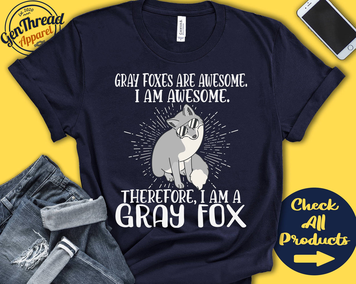 Gray Fox Shirt Gray Fox Lover Gift Zoo Zoologist Zoology Mammalogist Funny Cool Awesome Animal Tank Hoodie A3157 Hoodie – Bold Style · High-Quality Print