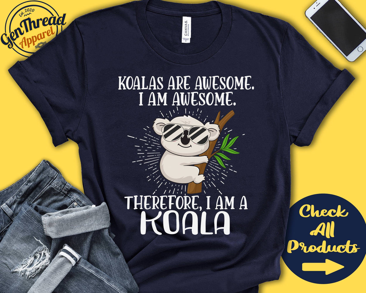 Koala Shirt Koala Lover Gift Zoo Zoologist Zoology Mammalogist Funny Cool Awesome Animal Tank Hoodie A3175 Hoodie – Soft Feel · Top Pick For Any Outfit