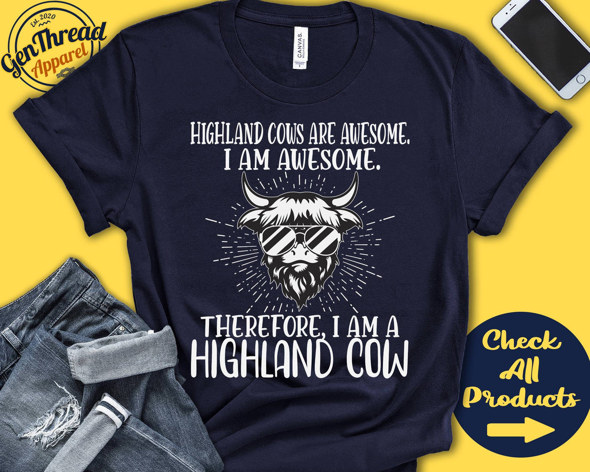 Highland Cow Shirt Highland Cow Lover Gift Zoo Zoologist Mammalogy Mammalogist Funny Cool Awesome Animal Tank Hoodie A3213 Hoodie – Feel-Good Design · Perfect For Daily Wear