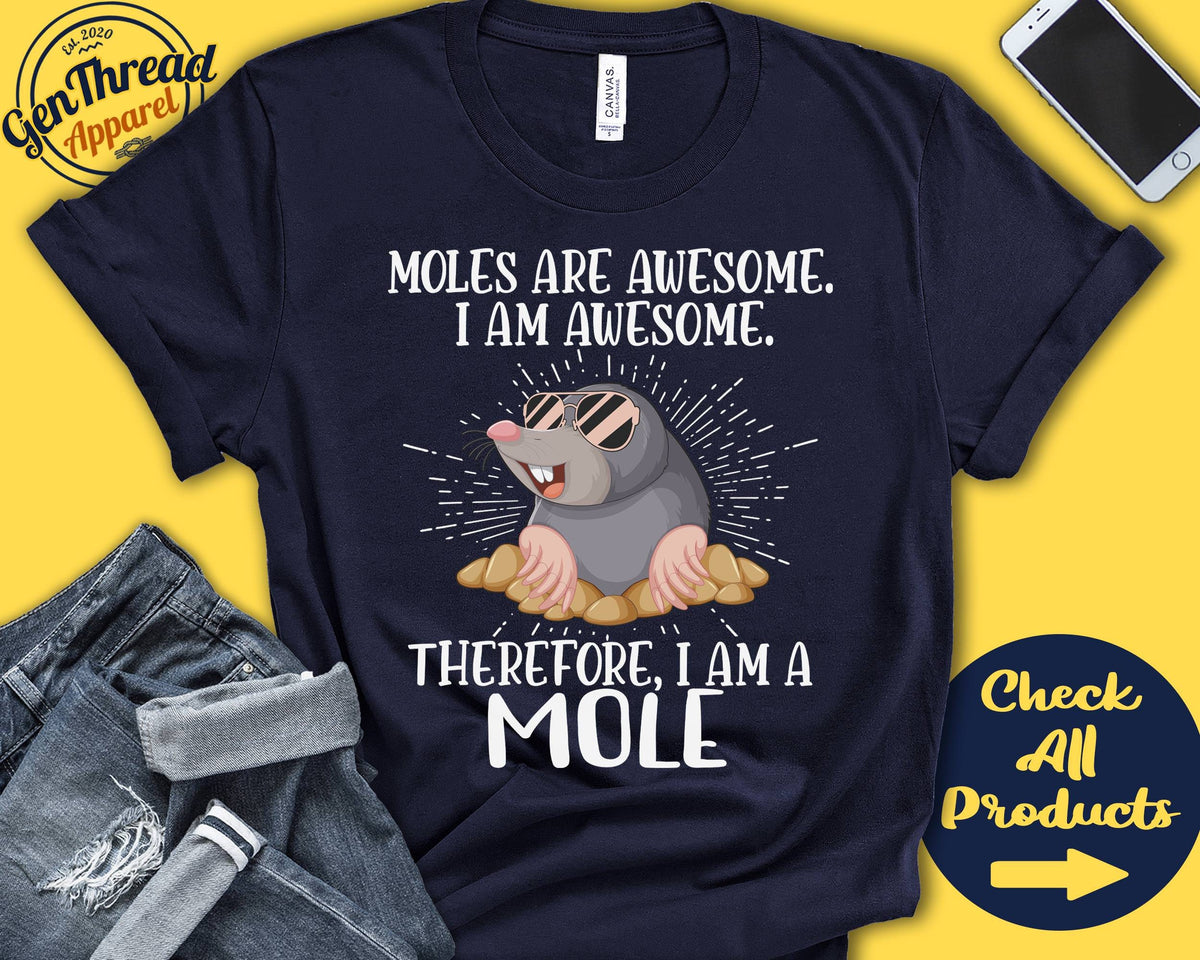Mole Shirt Mole Lover Gift Zoo Zoologist Mammalogy Mammalogist Funny Cool Awesome Animal Tank Hoodie A3220 Hoodie – Warm & Stylish · Trending Graphic Apparel