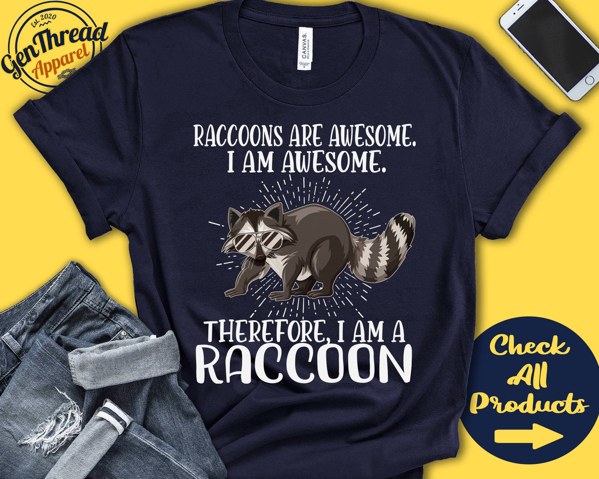 Raccoon Shirt Raccoon Lover Gift Zoo Zoologist Mammalogy Mammalogist Funny Cool Awesome Animal Tank Hoodie A3225 Hoodie – Bold Style · Must-Have Style
