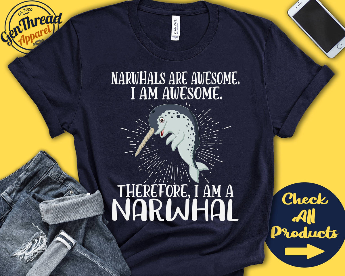Narwhal Shirt Narwhal Lover Gift Zoo Zoologist Marine Biology Marine Biologist Funny Cool Awesome Animal Tank Hoodie A3239 Hoodie – Warm & Stylish · Must-Have Style
