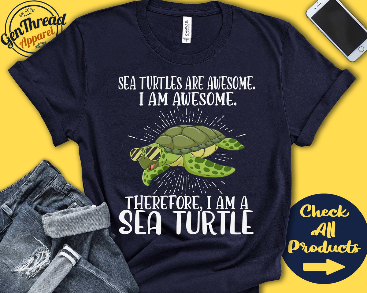 Sea Turtle Shirt Sea Turtle Lover Gift Zoo Zoologist Herpetology Herpetologist Funny Cool Awesome Animal Tank Hoodie A3259 Hoodie – Easygoing Wear · Perfect For Daily Wear